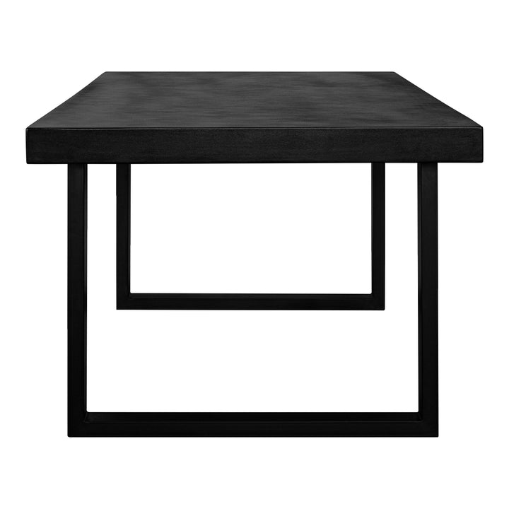 American Home Furniture | Moe's Home Collection - Jedrik Outdoor Dining Table Large Black