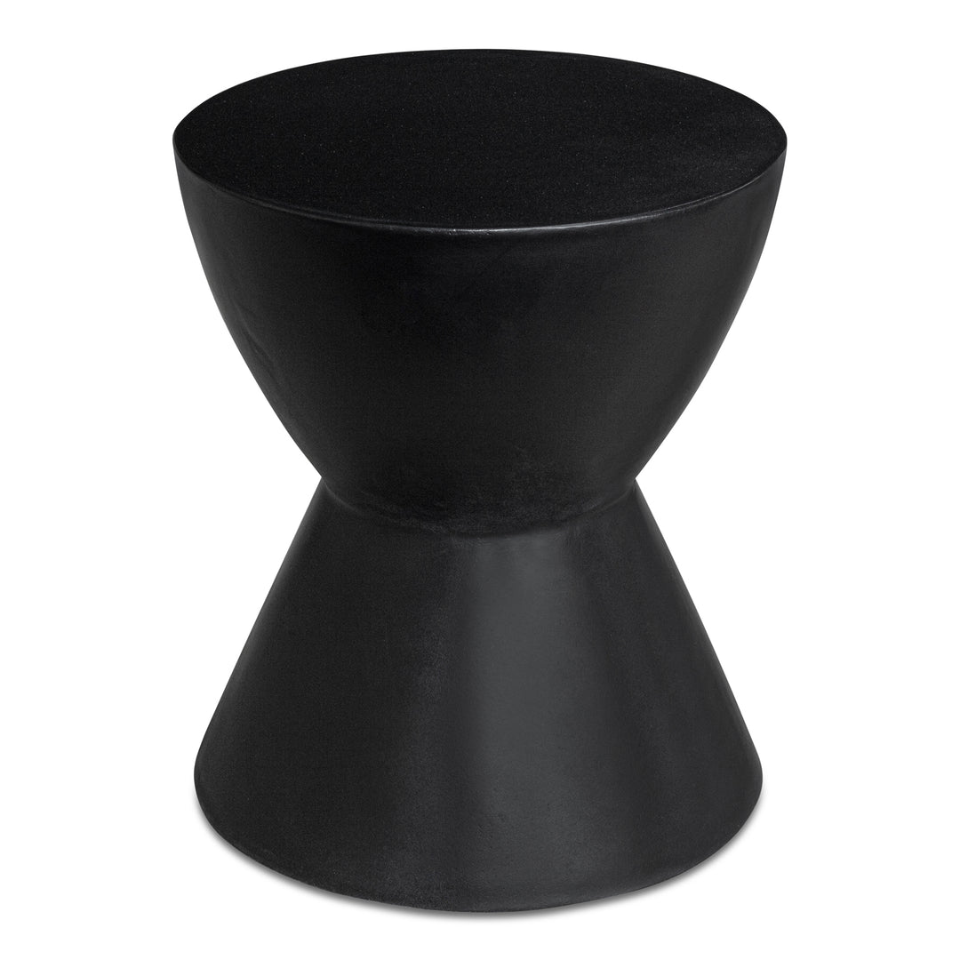 American Home Furniture | Moe's Home Collection - Hourglass Outdoor Stool Black