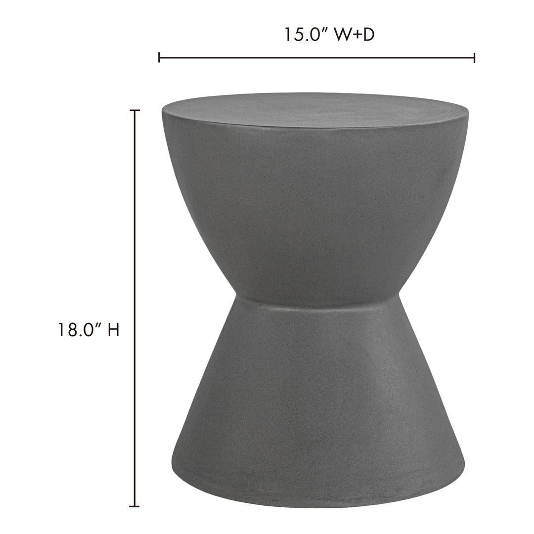 American Home Furniture | Moe's Home Collection - Hourglass Outdoor Stool