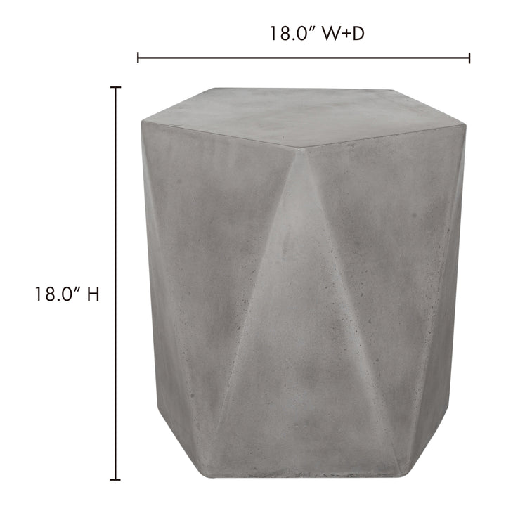 American Home Furniture | Moe's Home Collection - Gem Outdoor Stool