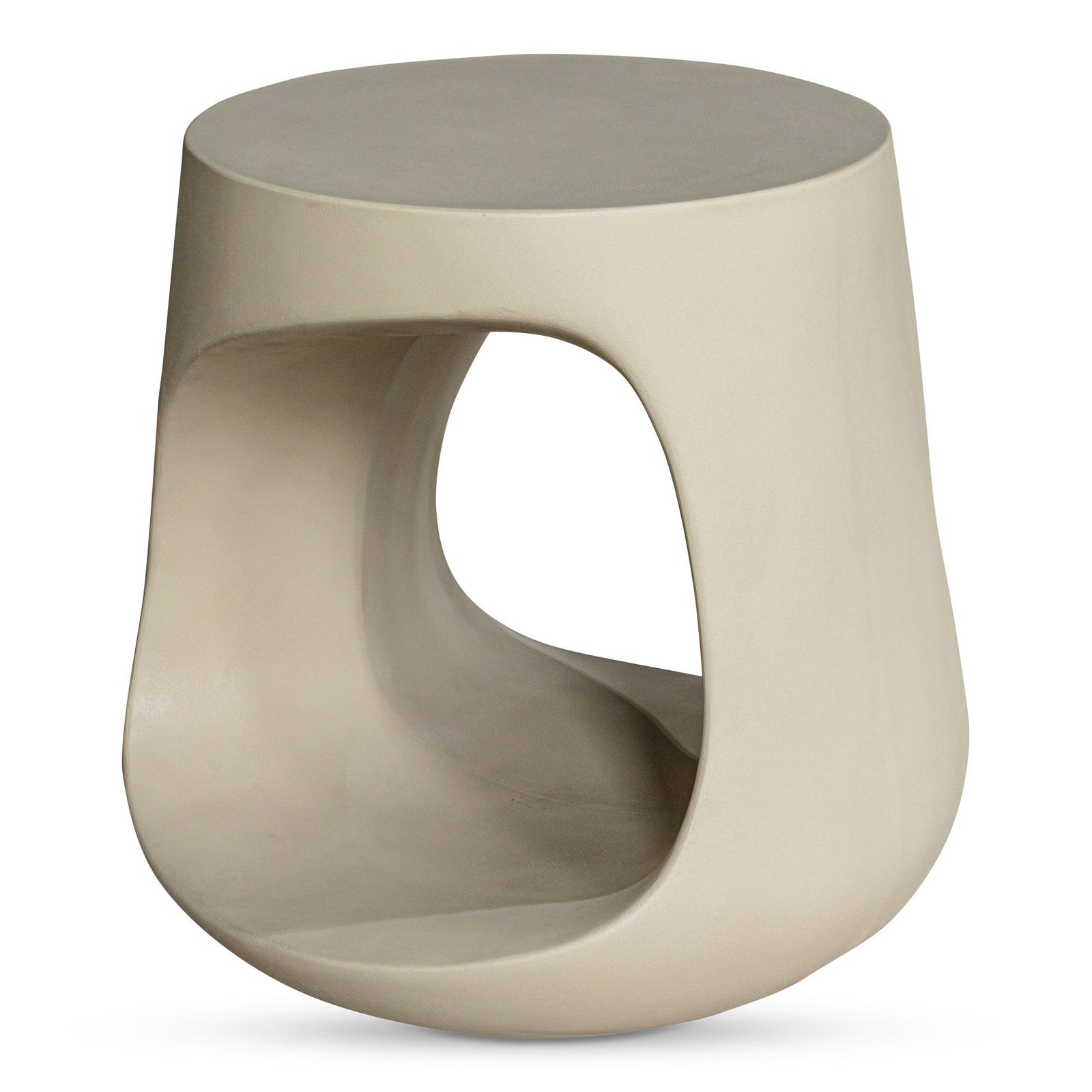 Moe's Home Collection - Rothko Outdoor Stool Cream - BQ-1055-05 | American Home Furniture