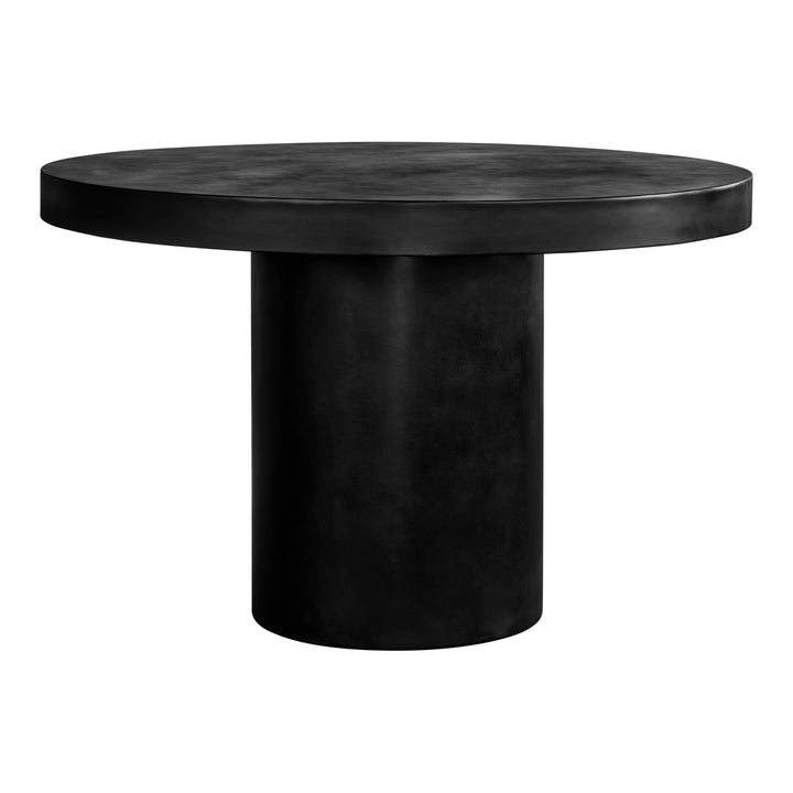 American Home Furniture | Moe's Home Collection - Cassius Outdoor Dining Table Black