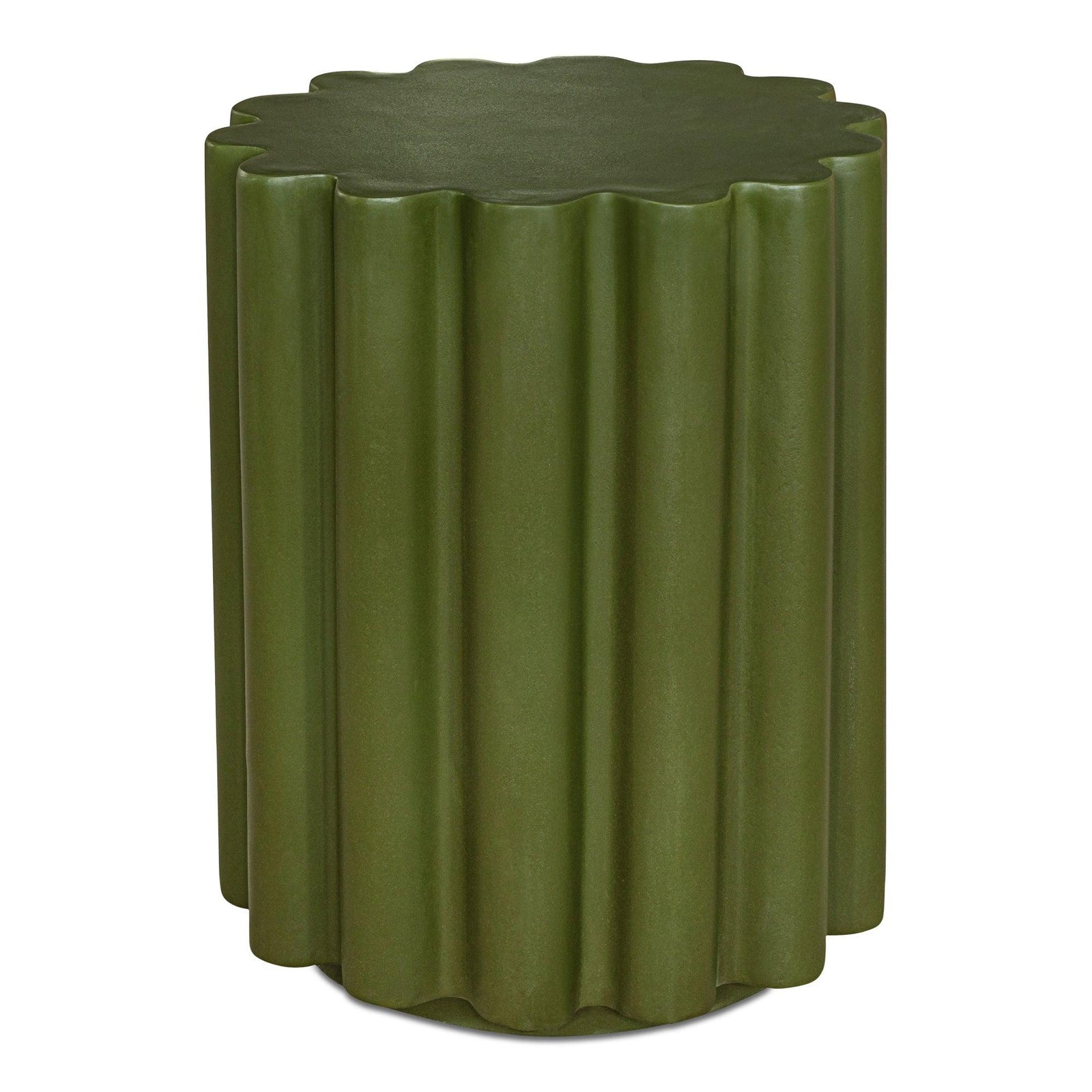 Moe's Home Collection Taffy Accent Table Green OUTDOOR ACCENT TABLES