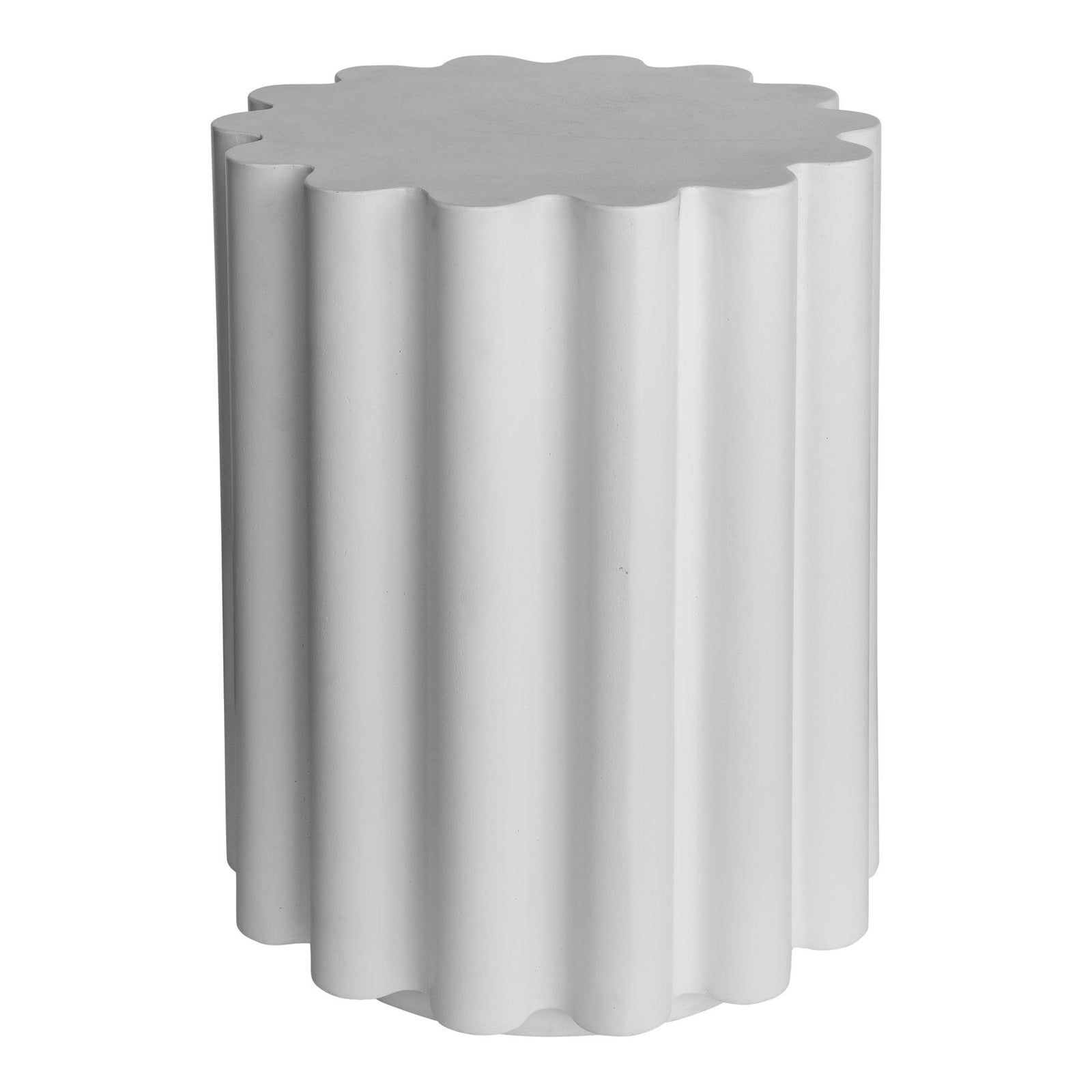 Moe's Home Collection - Taffy Accent Table White - BQ-1062-18 | American Home Furniture