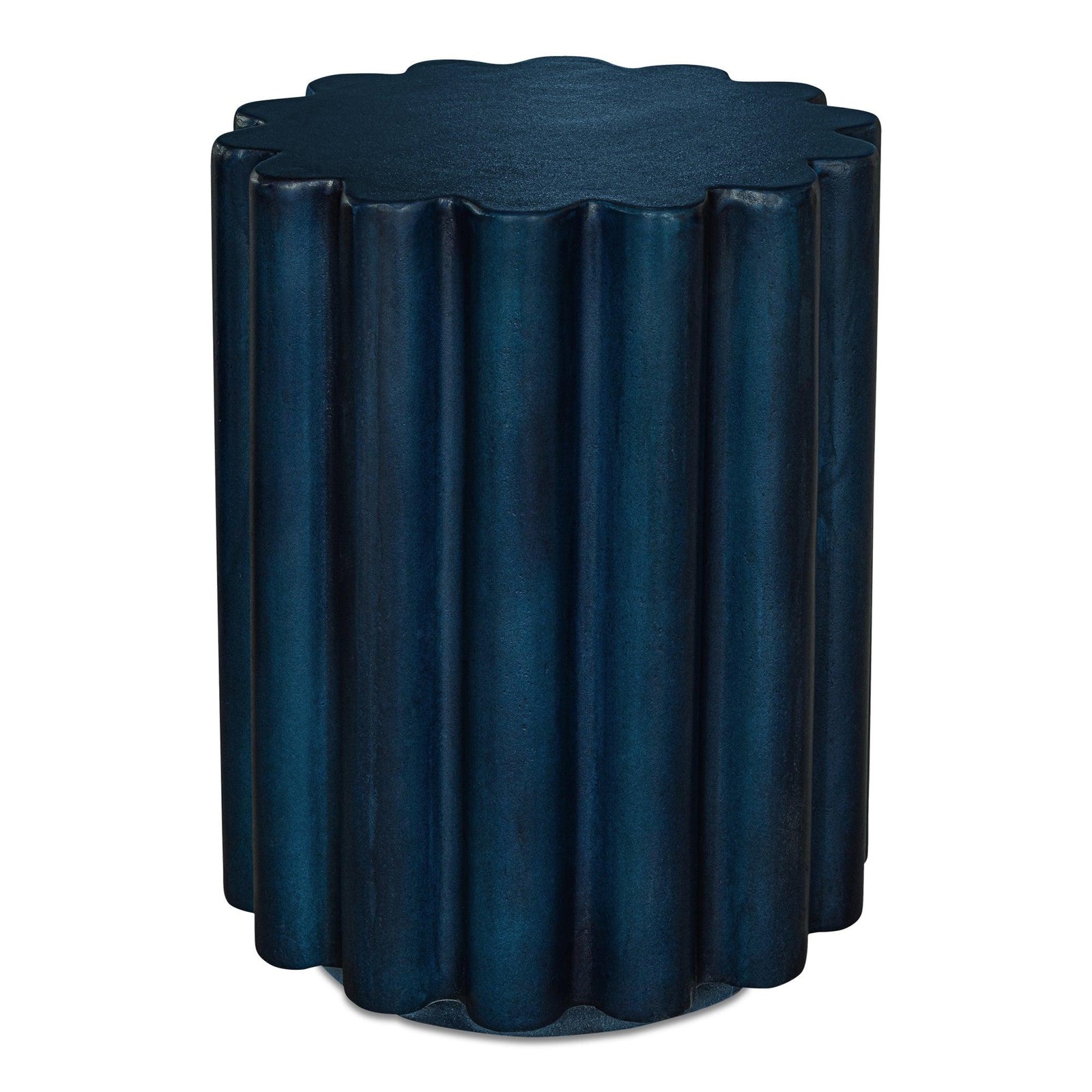 Moe's Home Collection Taffy Accent Table Blue OUTDOOR ACCENT TABLES
