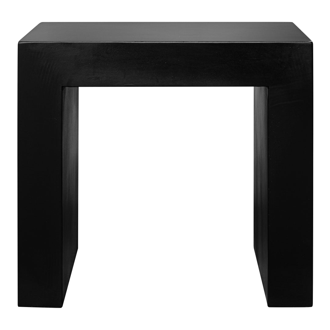 American Home Furniture | Moe's Home Collection - Lazarus Outdoor Stool Black