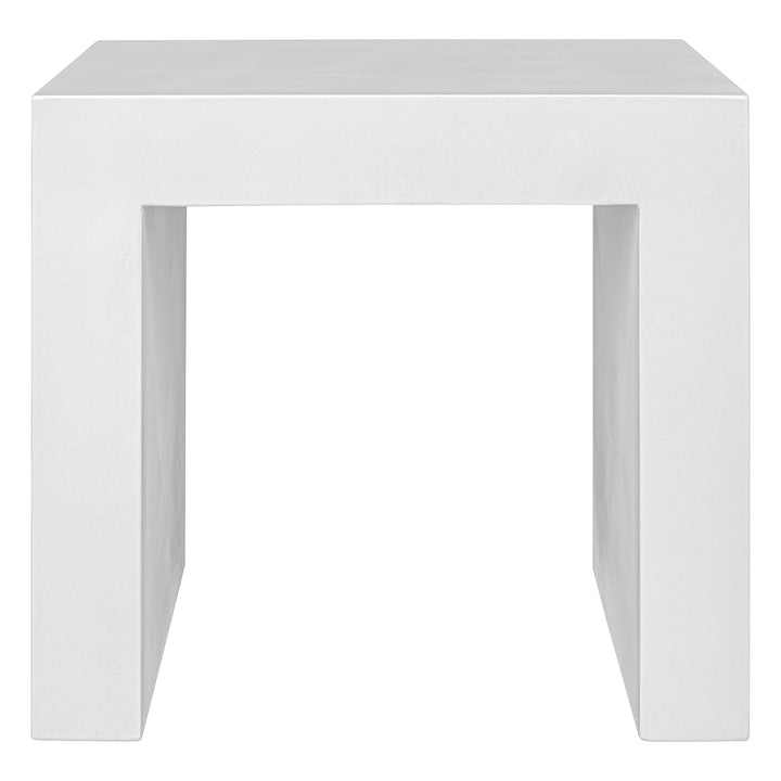 American Home Furniture | Moe's Home Collection - Lazarus Outdoor Stool White