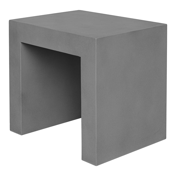 American Home Furniture | Moe's Home Collection - Lazarus Outdoor Stool Grey