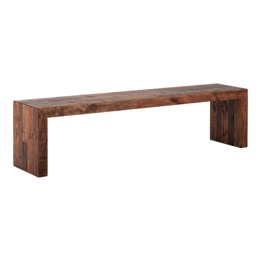 Moe's Home Collection - Vintage Bench Large Light Brown - BT-1001-01 | American Home Furniture