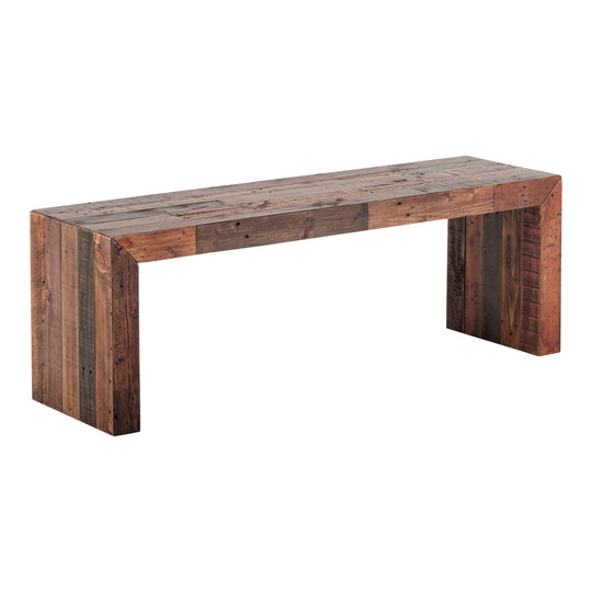 Moe's Home Collection - Vintage Bench Small Light Brown - BT-1003-01 | American Home Furniture