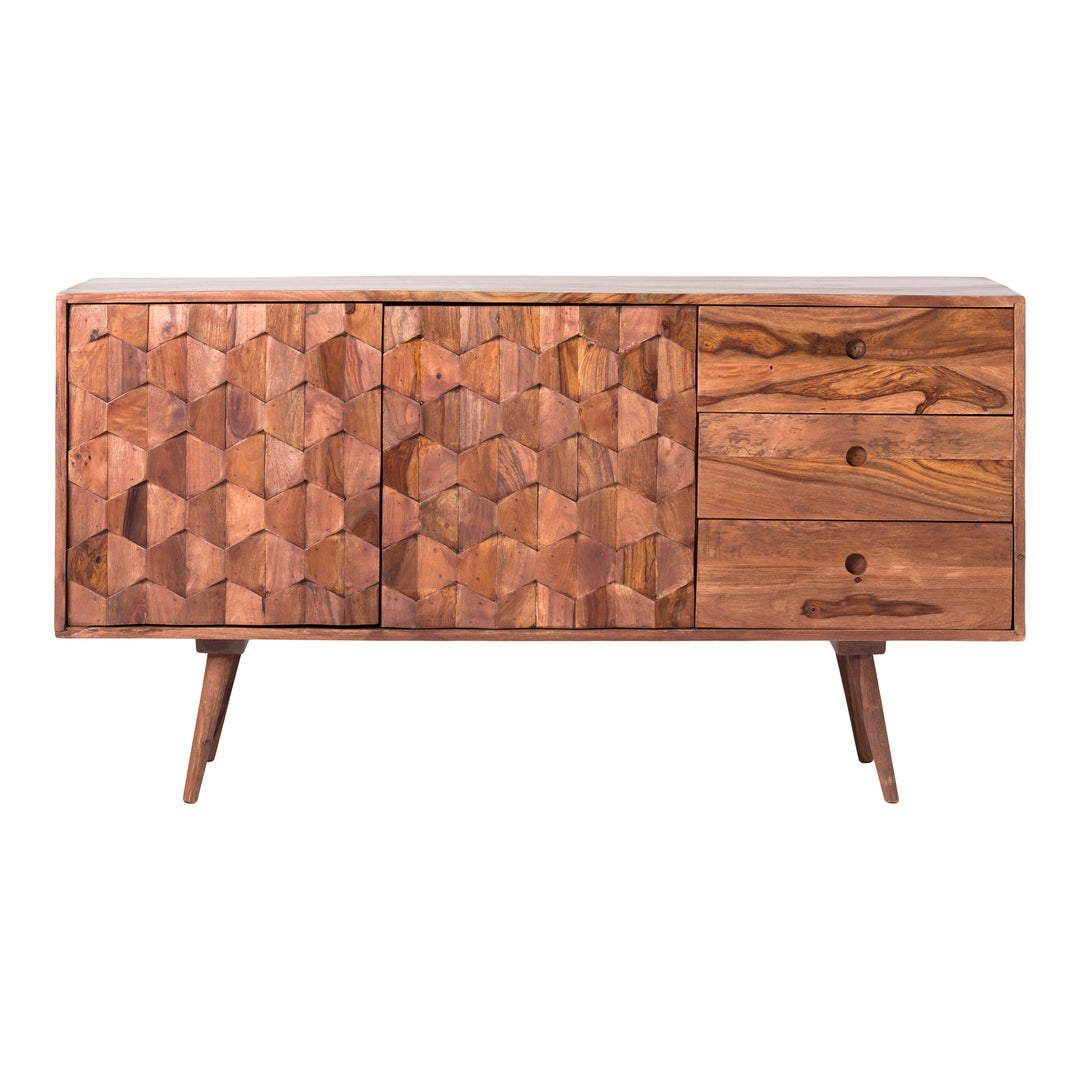 American Home Furniture | Moe's Home Collection - O2 Sideboard Brown