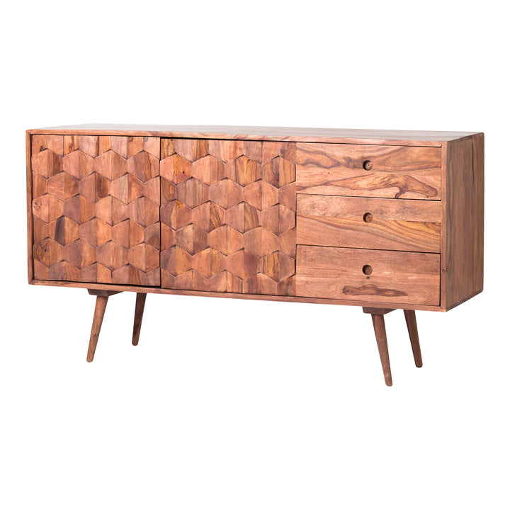 American Home Furniture | Moe's Home Collection - O2 Sideboard Brown