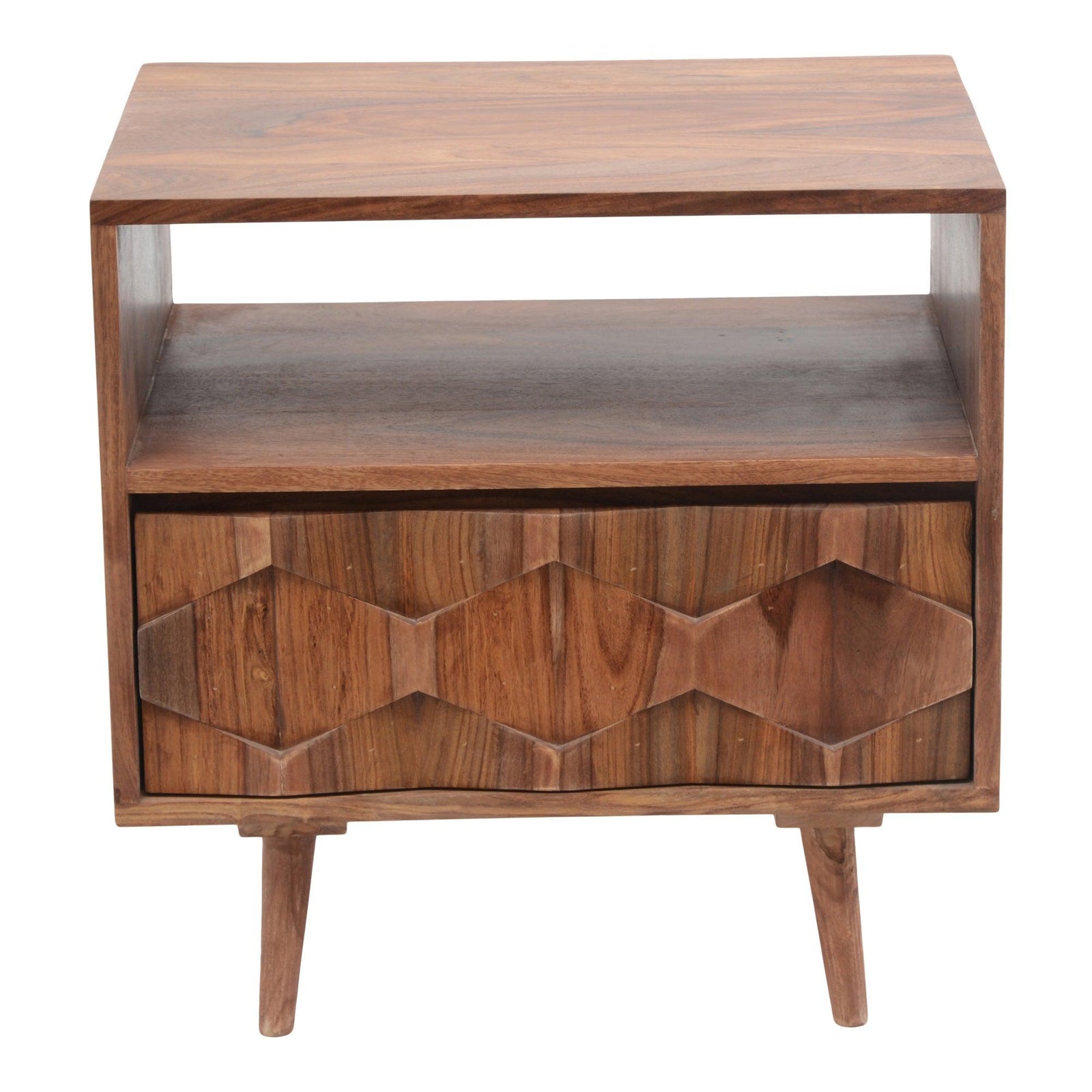 Moe's Home Collection - O2 Nightstand Brown - BZ-1022-24 | American Home Furniture