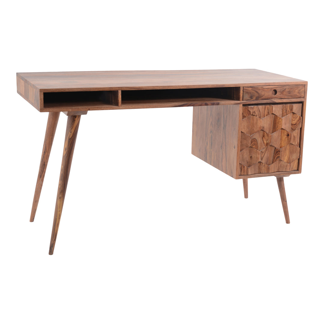 American Home Furniture | Moe's Home Collection - O2 Desk Brown