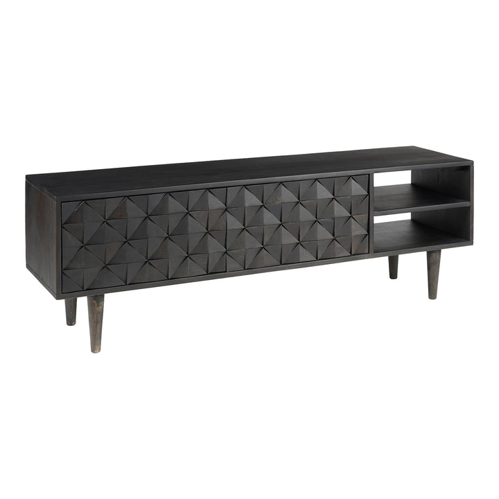 American Home Furniture | Moe's Home Collection - Pablo Entertainment Unit Black