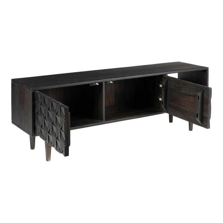 American Home Furniture | Moe's Home Collection - Pablo Entertainment Unit Black