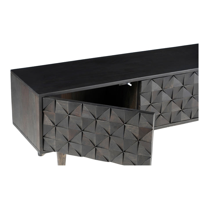 American Home Furniture | Moe's Home Collection - Pablo Entertainment Unit Black