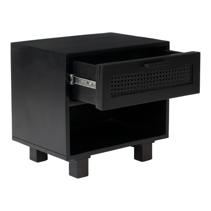 American Home Furniture | Moe's Home Collection - Ashton Nightstand Black