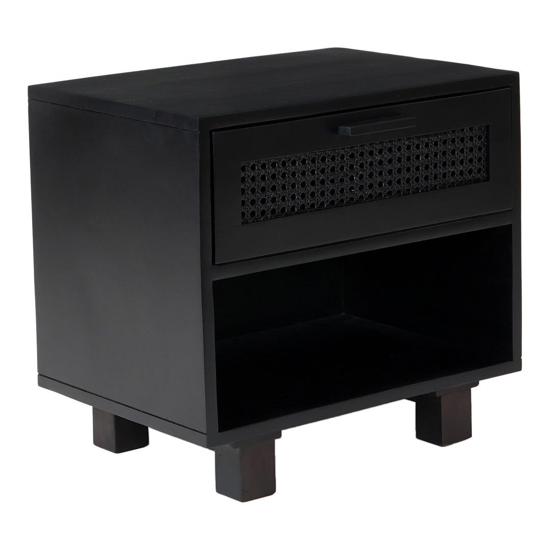 American Home Furniture | Moe's Home Collection - Ashton Nightstand Black