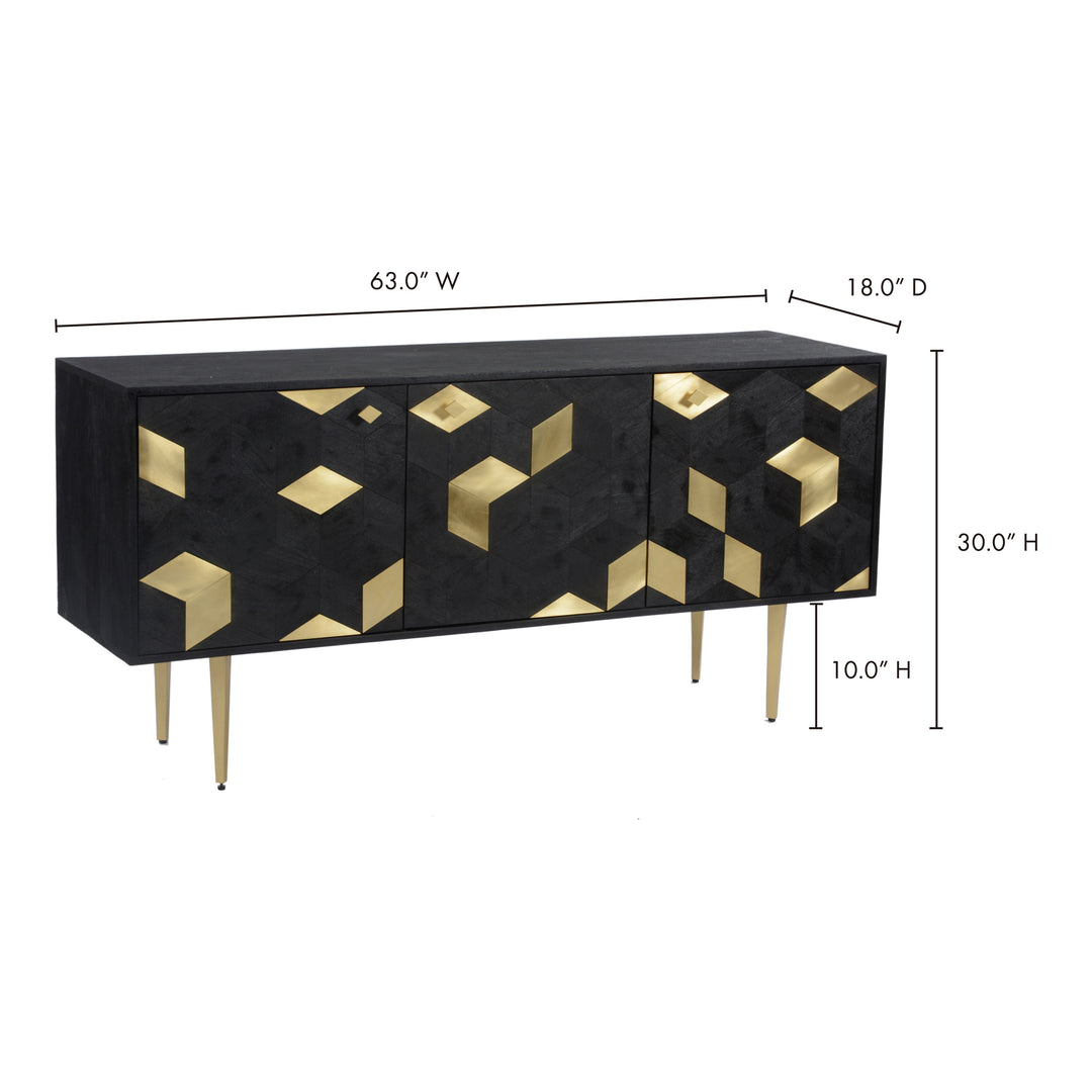 American Home Furniture | Moe's Home Collection - Sapporo Sideboard