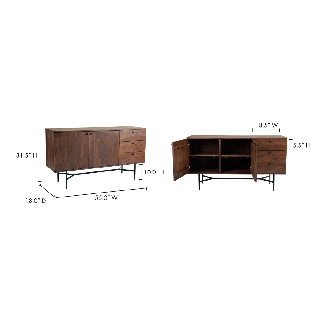 American Home Furniture | Moe's Home Collection - Beck Sideboard