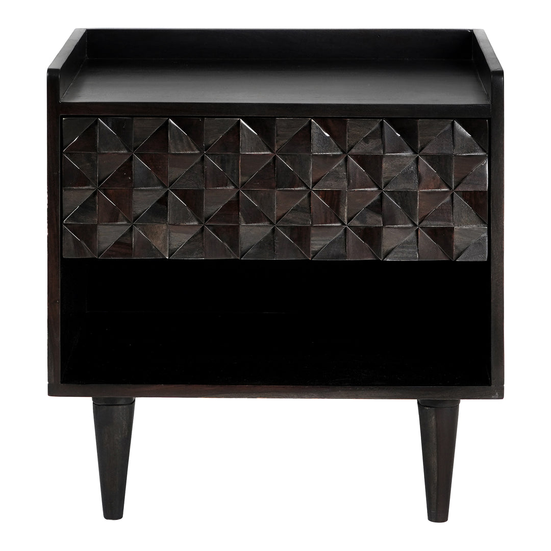 American Home Furniture | Moe's Home Collection - Pablo Nightstand Black