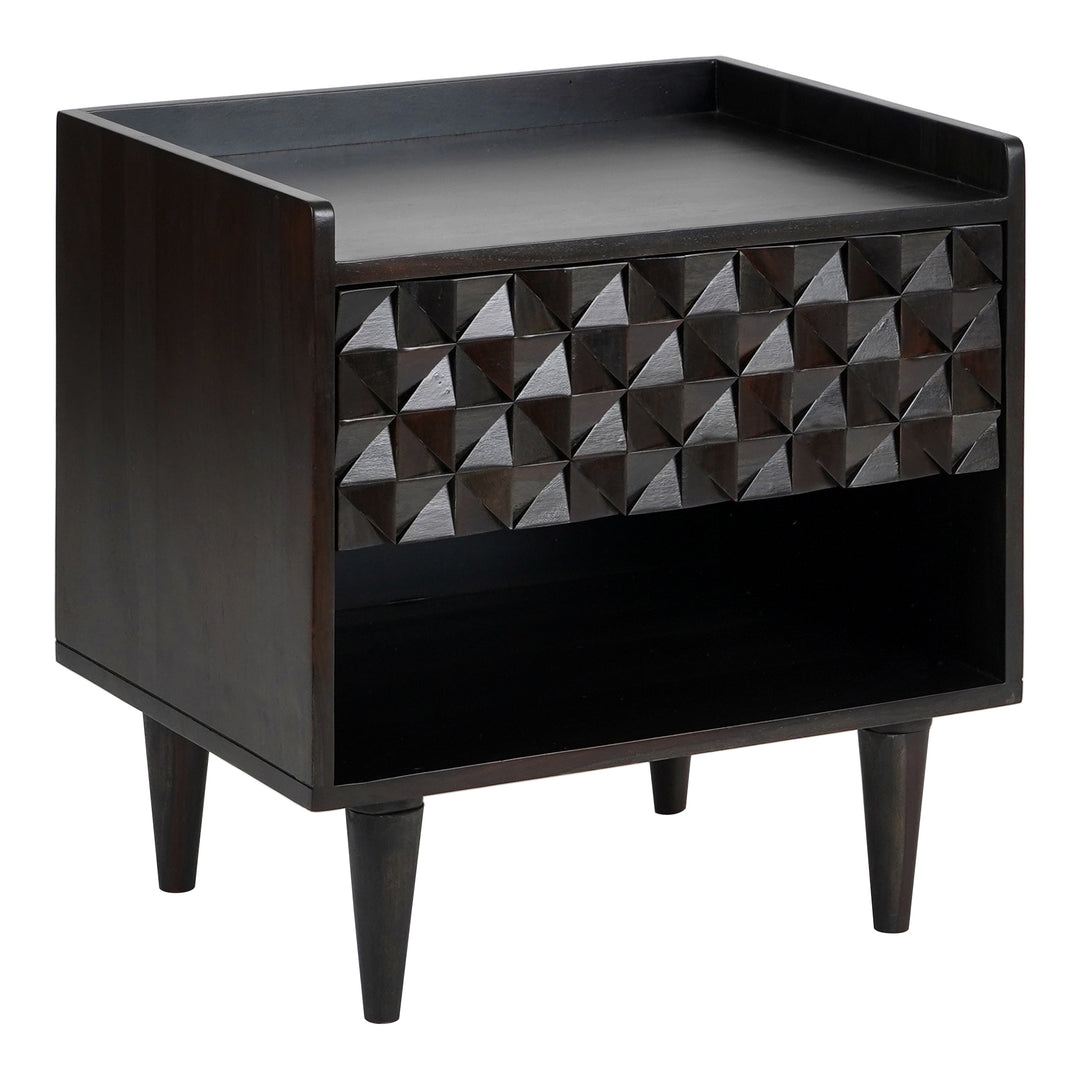 American Home Furniture | Moe's Home Collection - Pablo Nightstand Black