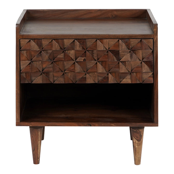 American Home Furniture | Moe's Home Collection - Pablo Nightstand Brown