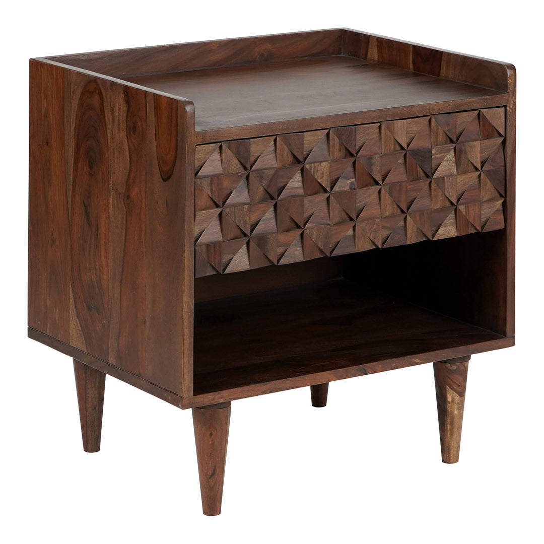 American Home Furniture | Moe's Home Collection - Pablo Nightstand Brown