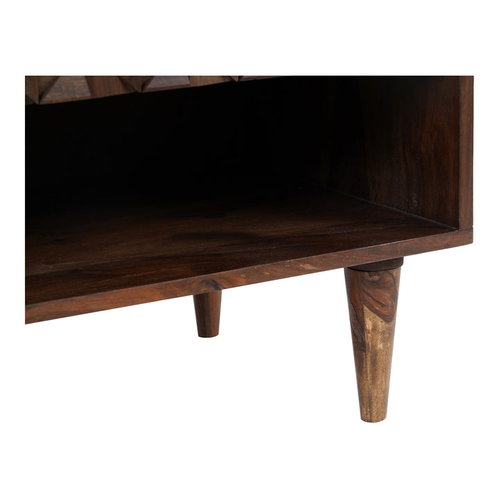 American Home Furniture | Moe's Home Collection - Pablo Nightstand Brown