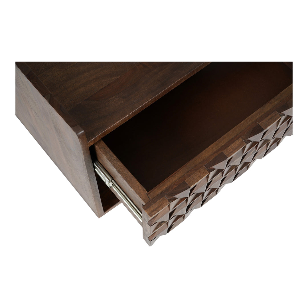 American Home Furniture | Moe's Home Collection - Pablo Nightstand Brown