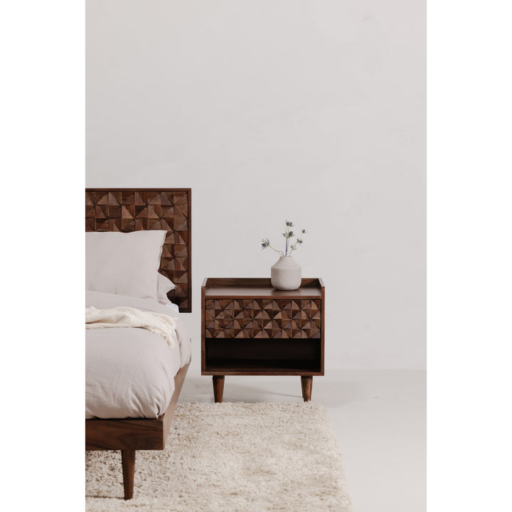 American Home Furniture | Moe's Home Collection - Pablo Nightstand Brown