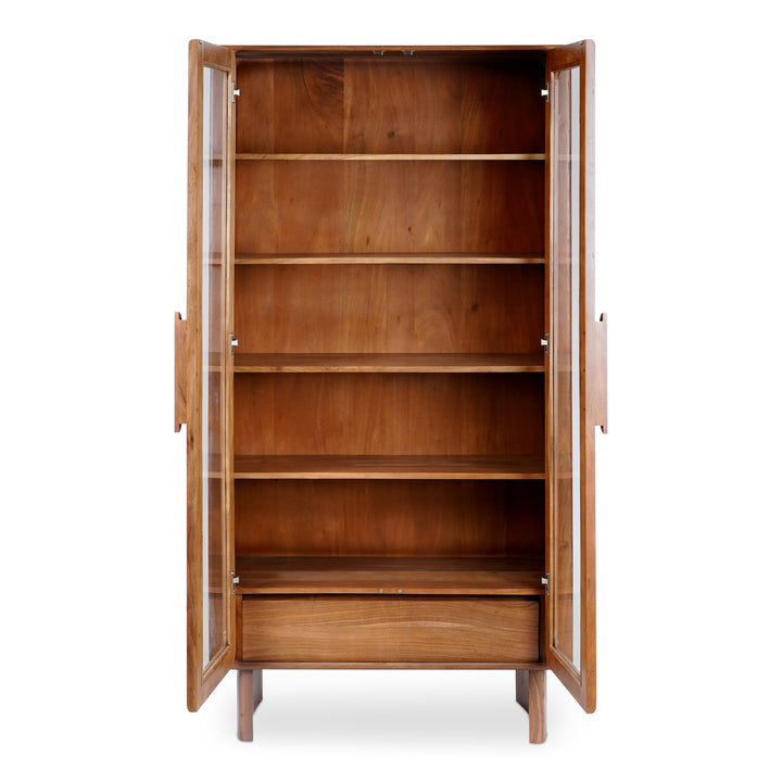 American Home Furniture | Moe's Home Collection - Orson Tall Cabinet Brown