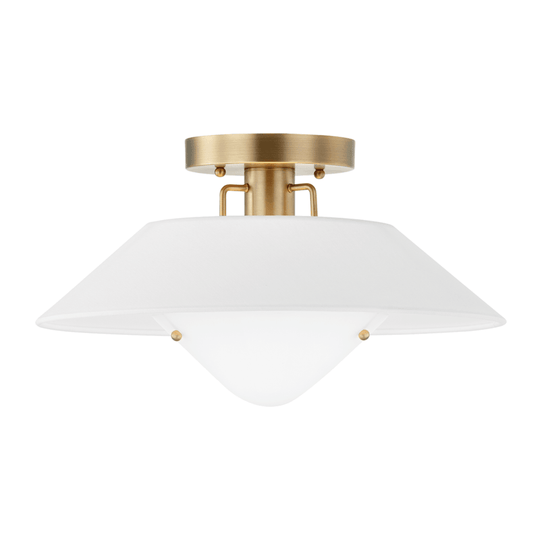Troy Lighting Otto 1 Light Flush Mount FLUSH MOUNT LIGHTING