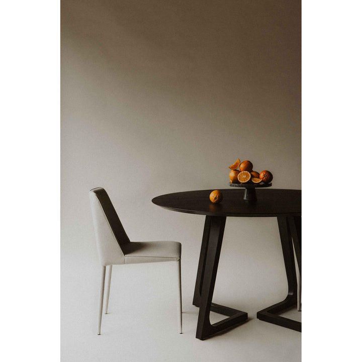 American Home Furniture | Moe's Home Collection - Godenza Dining Table Round Black Ash