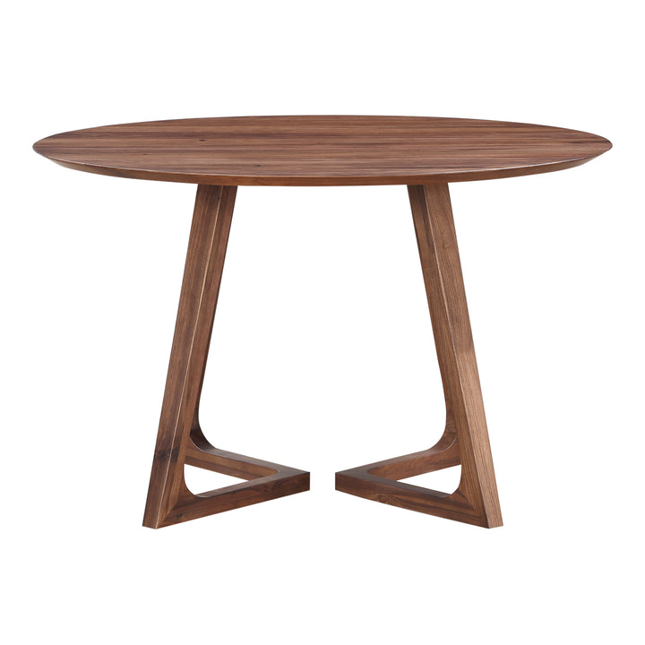 American Home Furniture | Moe's Home Collection - Godenza Dining Table Round Walnut