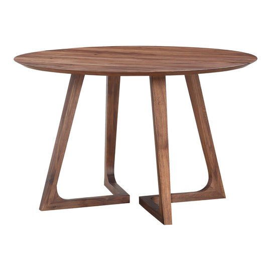 Moe's Home Collection - Godenza Dining Table Round Walnut - CB-1003-03-0 | American Home Furniture