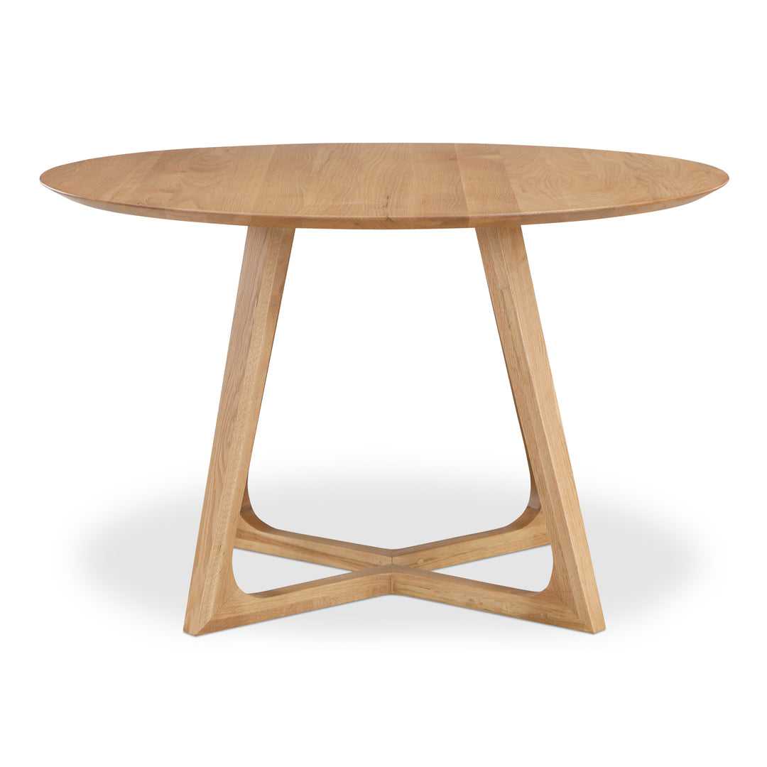 American Home Furniture | Moe's Home Collection - Godenza Dining Table Round Oak