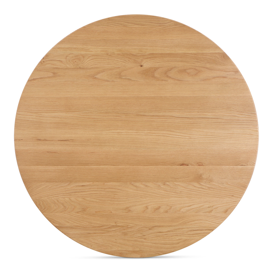 American Home Furniture | Moe's Home Collection - Godenza Dining Table Round Oak