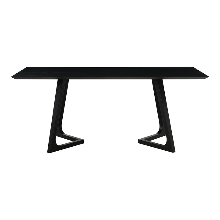 American Home Furniture | Moe's Home Collection - Godenza Dining Table Rectangular Black Ash