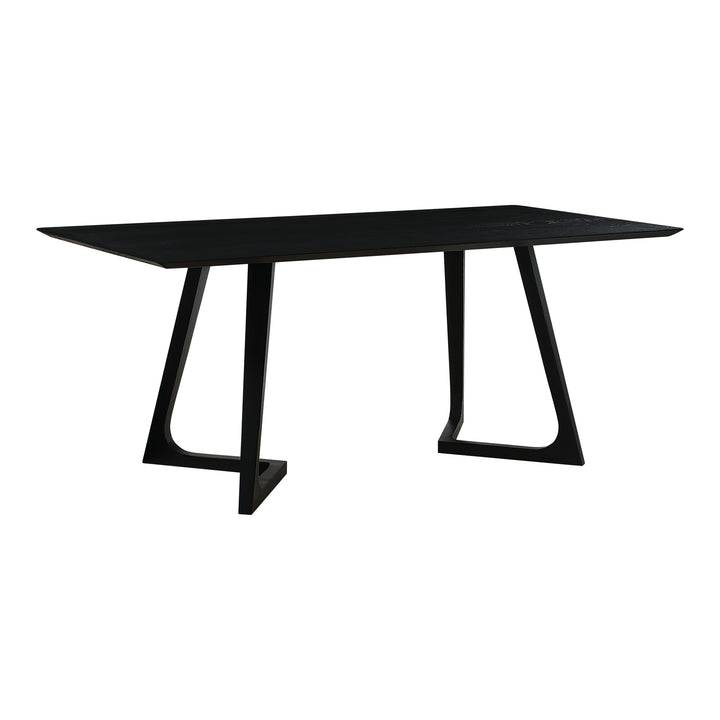 American Home Furniture | Moe's Home Collection - Godenza Dining Table Rectangular Black Ash