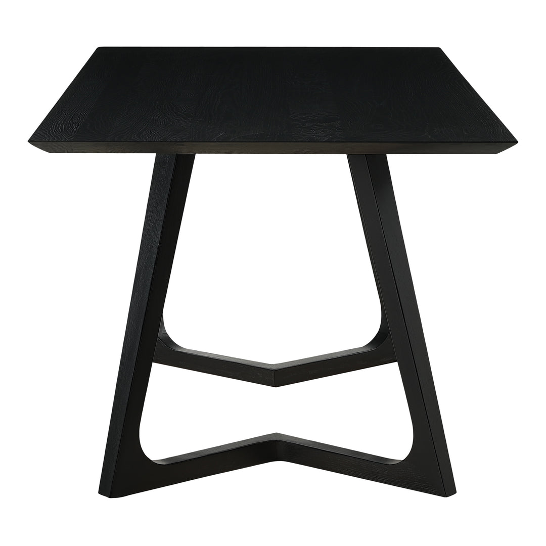 American Home Furniture | Moe's Home Collection - Godenza Dining Table Rectangular Black Ash