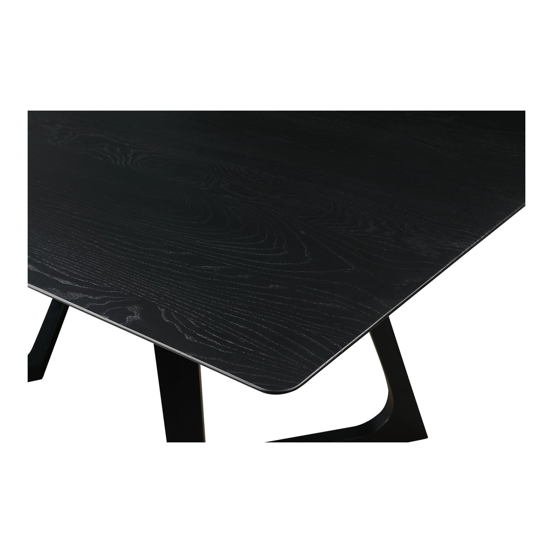 American Home Furniture | Moe's Home Collection - Godenza Dining Table Rectangular Black Ash