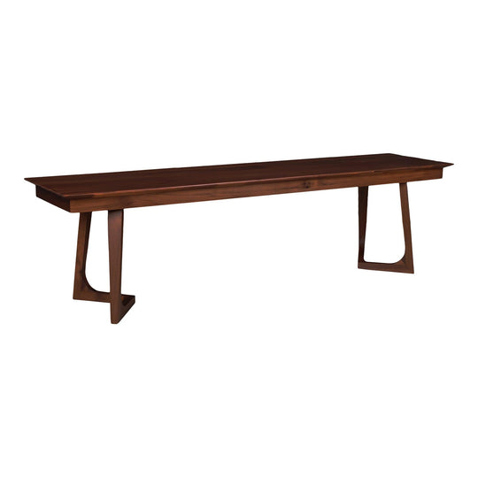 Moe's Home Collection - Godenza Bench Walnut - CB-1022-03-0 | American Home Furniture