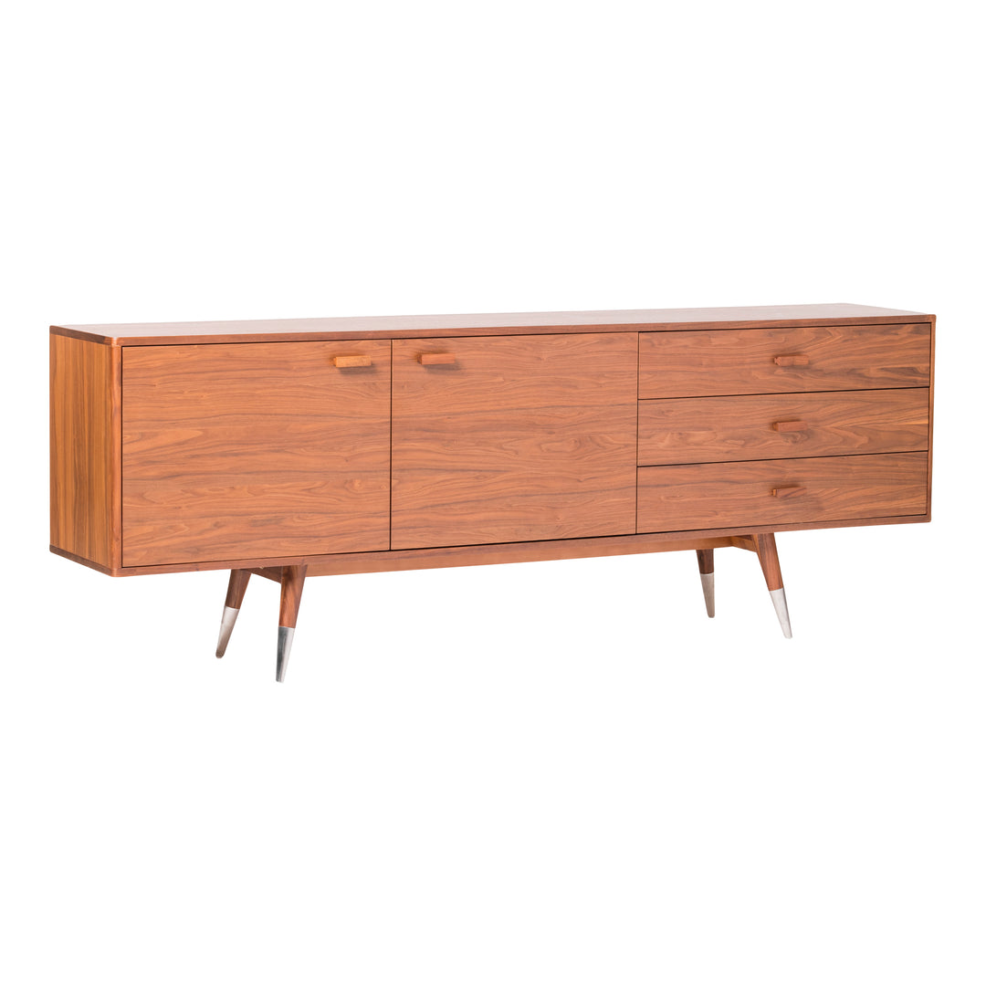 American Home Furniture | Moe's Home Collection - Sienna Sideboard Walnut Large