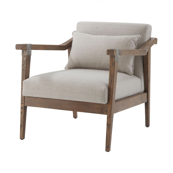 Bryson Upholstered Chair - Theodore Alexander - AmericanHomeFurniture