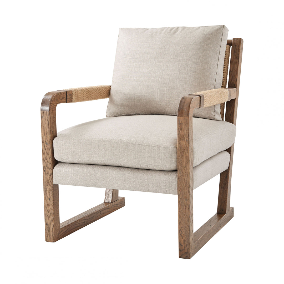 Cabell Upholstered Chair II - Theodore Alexander - AmericanHomeFurniture
