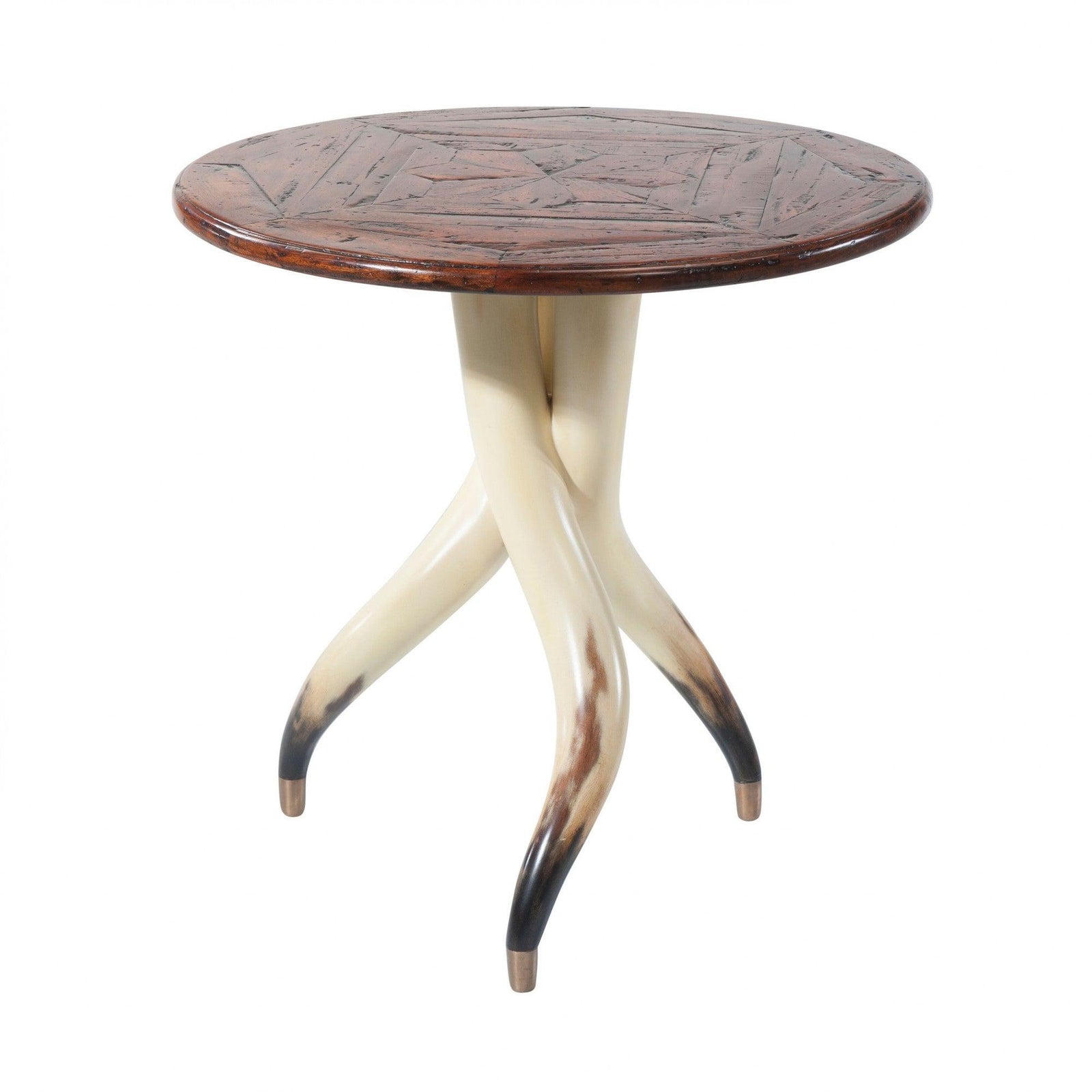 Theodore Alexander The Longhorn Side Table ACCENT TABLES