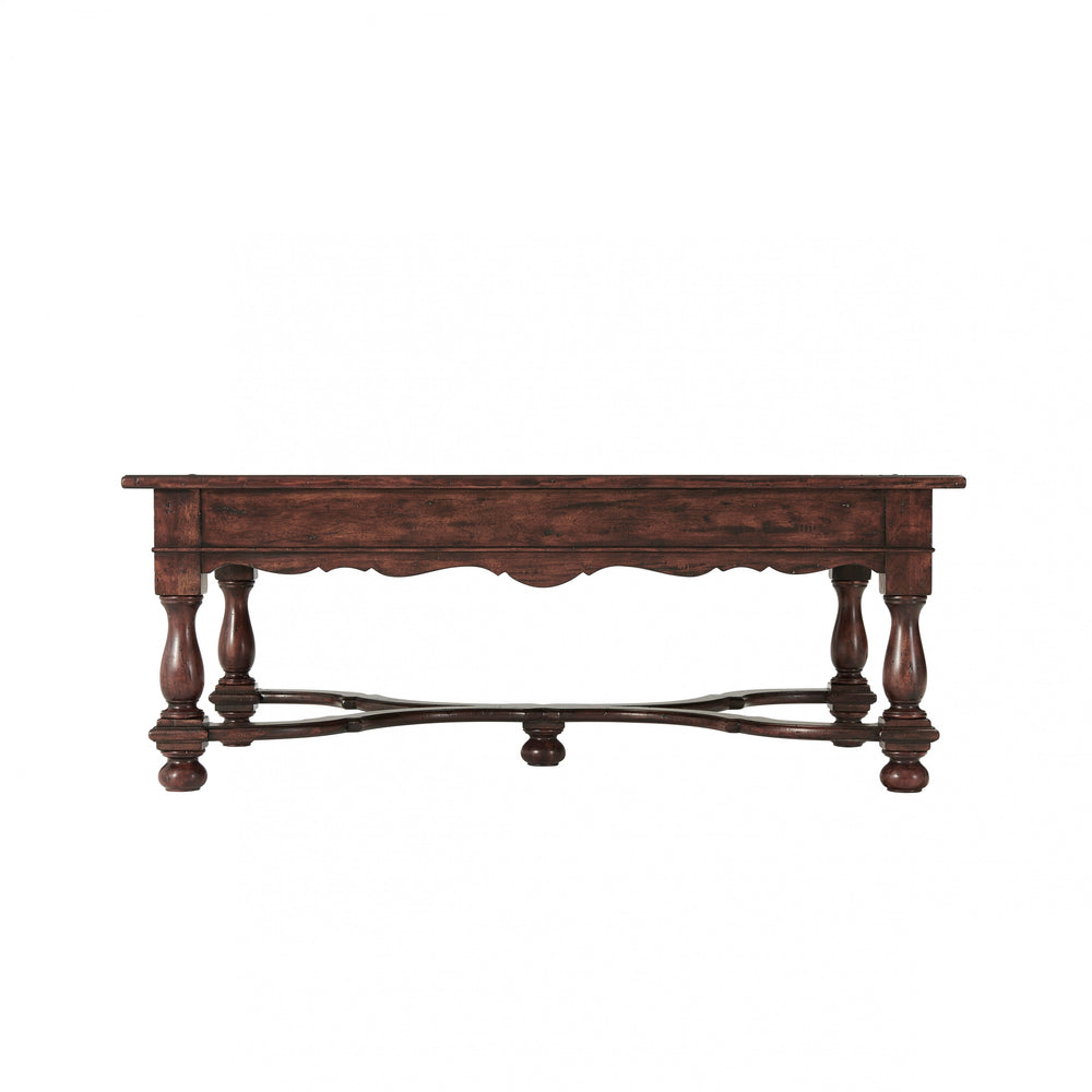 The Antiqued Cocktail Table - Theodore Alexander - AmericanHomeFurniture