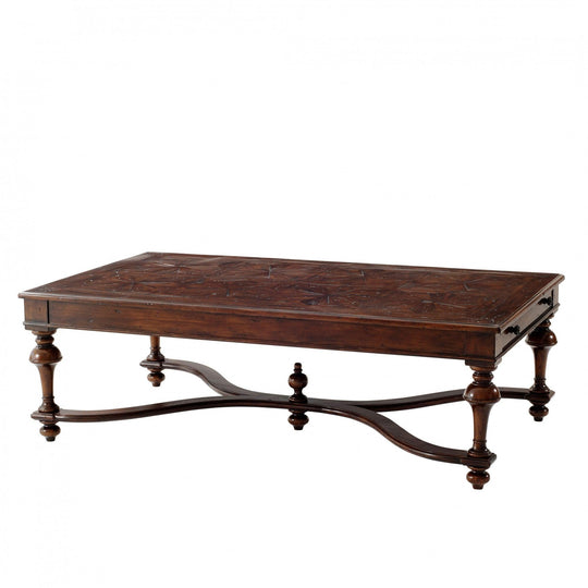 Theodore Alexander The Rustic Parquetry Cocktail Table COFFEE TABLES